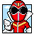 Goranger Red Ranger Icon